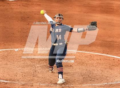 Thumbnail 1 in Guyer vs. Bridgeland (UIL 6A Softball Semifinal) photogallery.