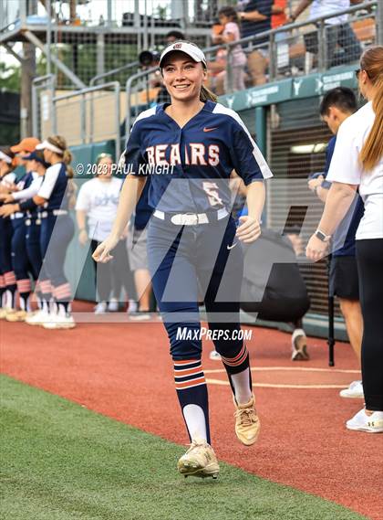 Thumbnail 2 in Guyer vs. Bridgeland (UIL 6A Softball Semifinal) photogallery.
