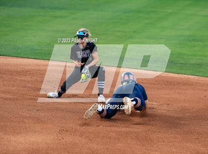 Thumbnail 1 in Guyer vs. Bridgeland (UIL 6A Softball Semifinal) photogallery.