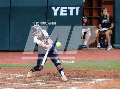 Thumbnail 1 in Guyer vs. Bridgeland (UIL 6A Softball Semifinal) photogallery.