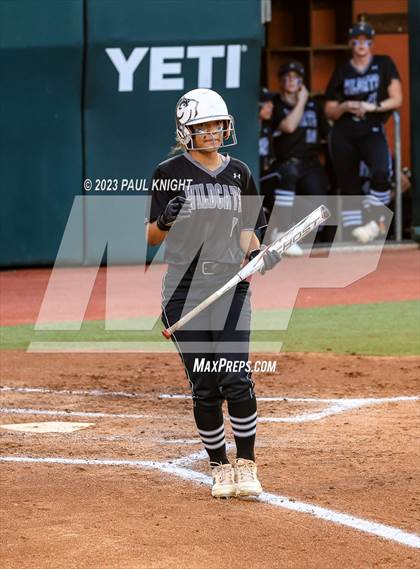 Thumbnail 2 in Guyer vs. Bridgeland (UIL 6A Softball Semifinal) photogallery.