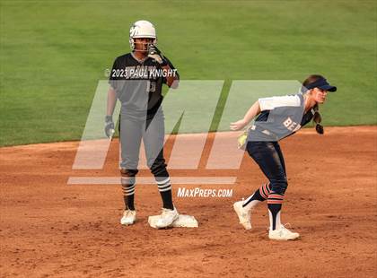 Thumbnail 2 in Guyer vs. Bridgeland (UIL 6A Softball Semifinal) photogallery.