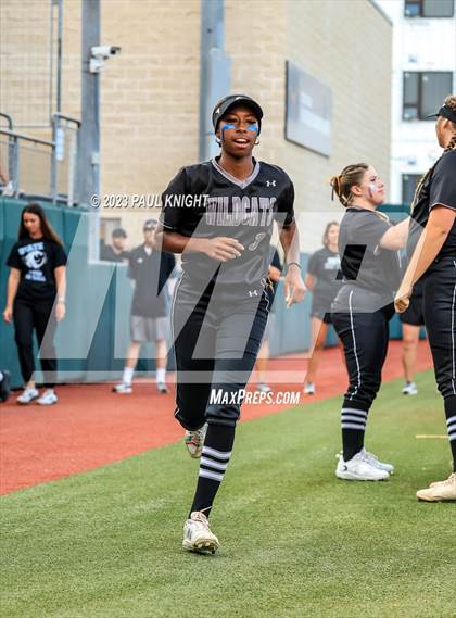 Thumbnail 2 in Guyer vs. Bridgeland (UIL 6A Softball Semifinal) photogallery.