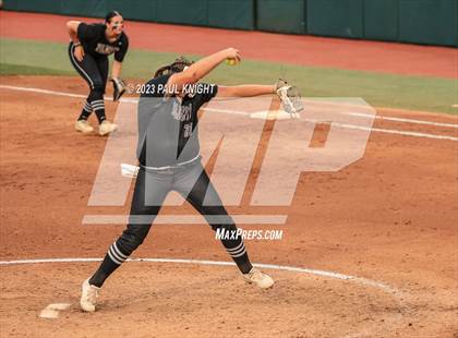 Thumbnail 2 in Guyer vs. Bridgeland (UIL 6A Softball Semifinal) photogallery.