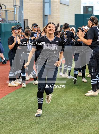 Thumbnail 3 in Guyer vs. Bridgeland (UIL 6A Softball Semifinal) photogallery.