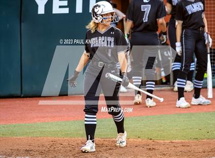 Thumbnail 3 in Guyer vs. Bridgeland (UIL 6A Softball Semifinal) photogallery.