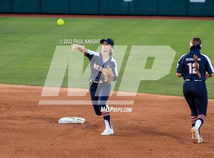 Thumbnail 1 in Guyer vs. Bridgeland (UIL 6A Softball Semifinal) photogallery.