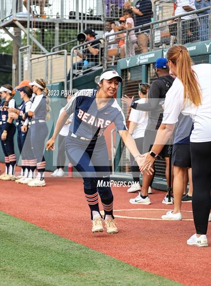 Thumbnail 2 in Guyer vs. Bridgeland (UIL 6A Softball Semifinal) photogallery.