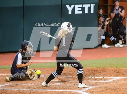 Thumbnail 2 in Guyer vs. Bridgeland (UIL 6A Softball Semifinal) photogallery.