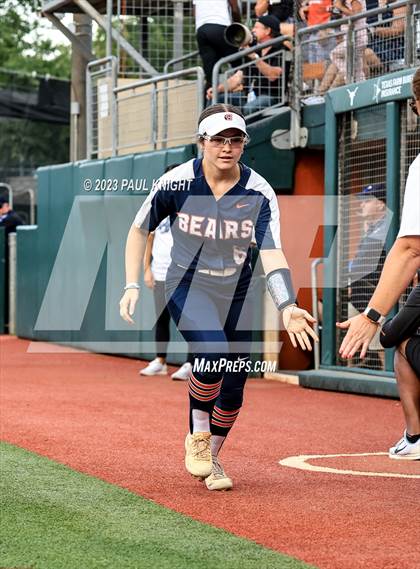 Thumbnail 1 in Guyer vs. Bridgeland (UIL 6A Softball Semifinal) photogallery.