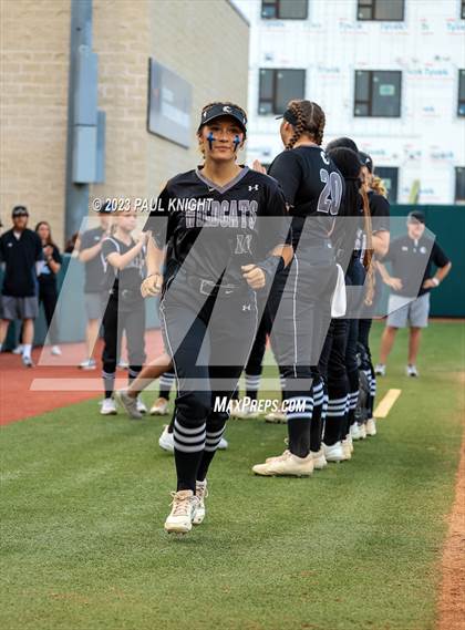 Thumbnail 3 in Guyer vs. Bridgeland (UIL 6A Softball Semifinal) photogallery.