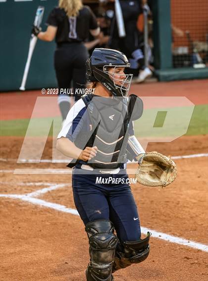Thumbnail 3 in Guyer vs. Bridgeland (UIL 6A Softball Semifinal) photogallery.