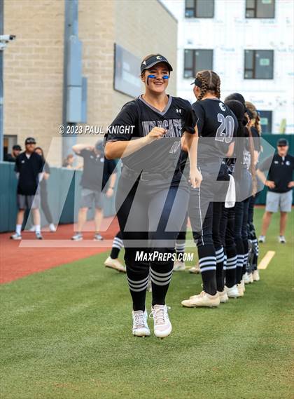 Thumbnail 2 in Guyer vs. Bridgeland (UIL 6A Softball Semifinal) photogallery.