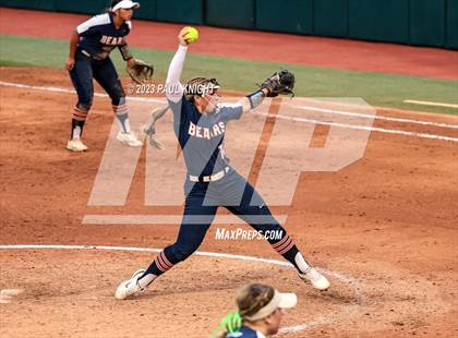 Thumbnail 1 in Guyer vs. Bridgeland (UIL 6A Softball Semifinal) photogallery.
