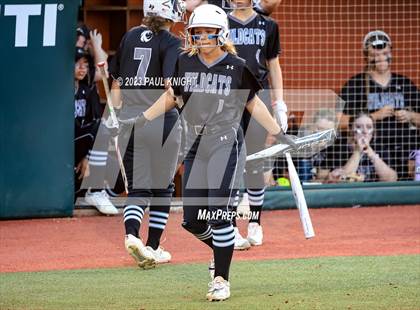 Thumbnail 2 in Guyer vs. Bridgeland (UIL 6A Softball Semifinal) photogallery.