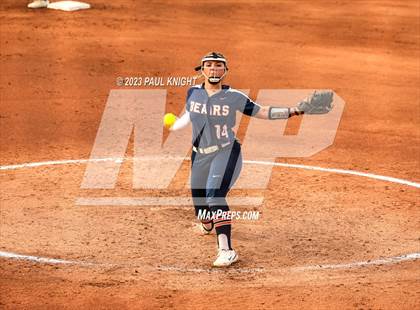 Thumbnail 2 in Guyer vs. Bridgeland (UIL 6A Softball Semifinal) photogallery.