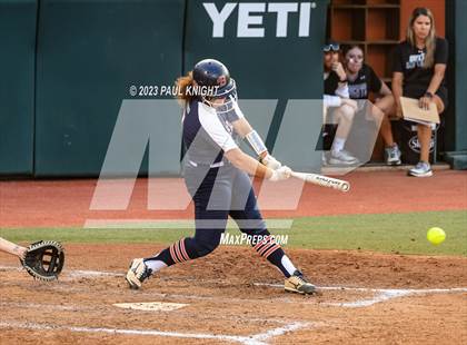Thumbnail 3 in Guyer vs. Bridgeland (UIL 6A Softball Semifinal) photogallery.