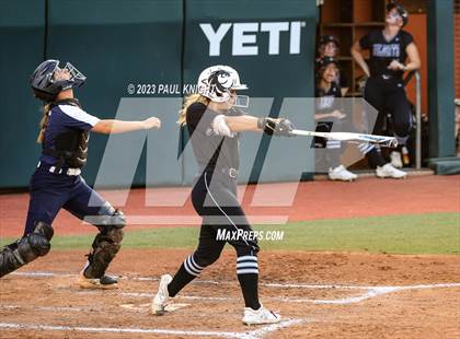 Thumbnail 1 in Guyer vs. Bridgeland (UIL 6A Softball Semifinal) photogallery.