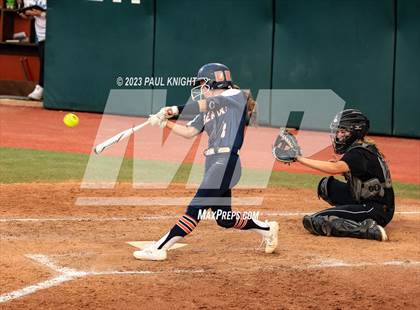 Thumbnail 2 in Guyer vs. Bridgeland (UIL 6A Softball Semifinal) photogallery.