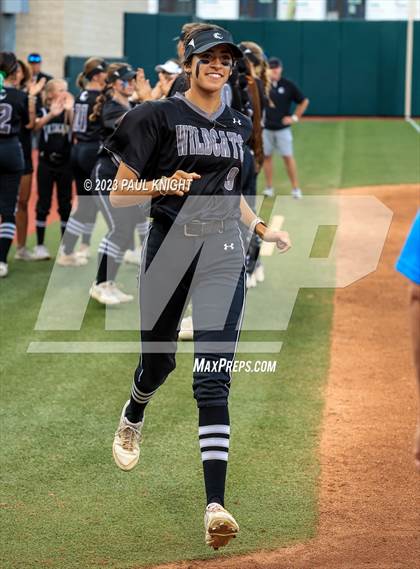 Thumbnail 1 in Guyer vs. Bridgeland (UIL 6A Softball Semifinal) photogallery.