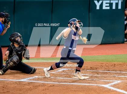 Thumbnail 1 in Guyer vs. Bridgeland (UIL 6A Softball Semifinal) photogallery.