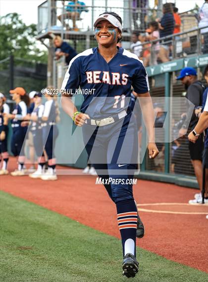 Thumbnail 3 in Guyer vs. Bridgeland (UIL 6A Softball Semifinal) photogallery.