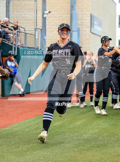 Thumbnail 3 in Guyer vs. Bridgeland (UIL 6A Softball Semifinal) photogallery.