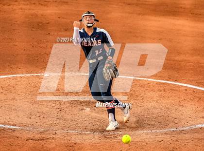 Thumbnail 1 in Guyer vs. Bridgeland (UIL 6A Softball Semifinal) photogallery.