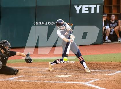 Thumbnail 2 in Guyer vs. Bridgeland (UIL 6A Softball Semifinal) photogallery.