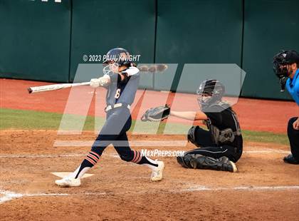 Thumbnail 1 in Guyer vs. Bridgeland (UIL 6A Softball Semifinal) photogallery.
