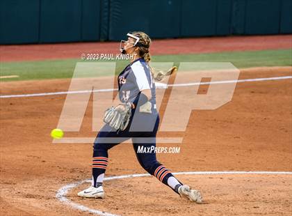 Thumbnail 2 in Guyer vs. Bridgeland (UIL 6A Softball Semifinal) photogallery.