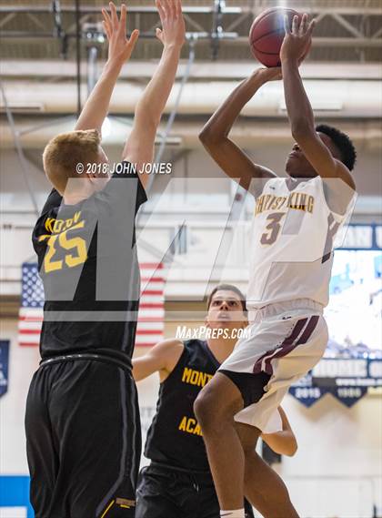 Thumbnail 2 in Montverde Academy vs. Christ the King (Metro Classic) photogallery.