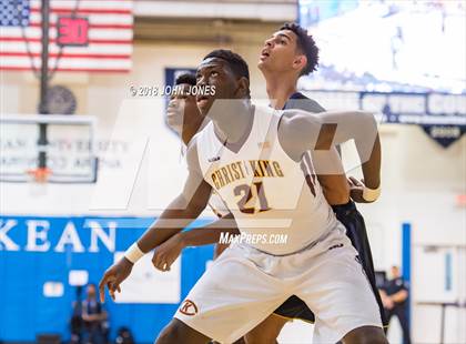 Thumbnail 1 in Montverde Academy vs. Christ the King (Metro Classic) photogallery.