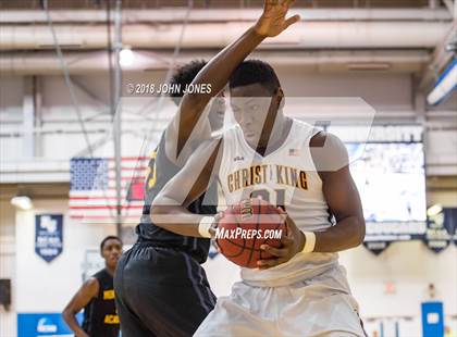 Thumbnail 1 in Montverde Academy vs. Christ the King (Metro Classic) photogallery.