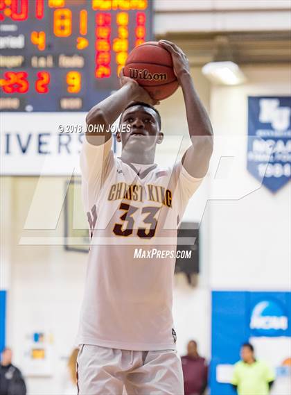Thumbnail 1 in Montverde Academy vs. Christ the King (Metro Classic) photogallery.