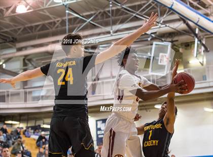 Thumbnail 1 in Montverde Academy vs. Christ the King (Metro Classic) photogallery.