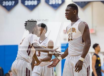 Thumbnail 3 in Montverde Academy vs. Christ the King (Metro Classic) photogallery.