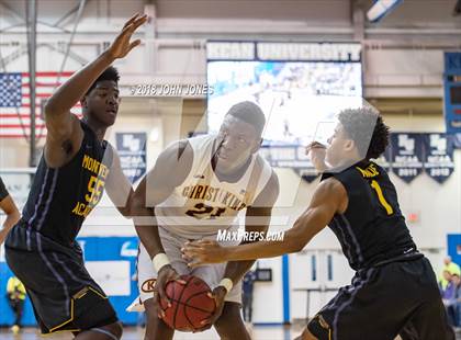 Thumbnail 2 in Montverde Academy vs. Christ the King (Metro Classic) photogallery.
