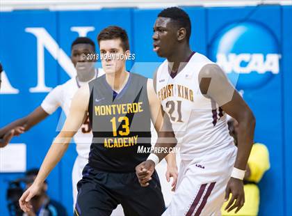 Thumbnail 3 in Montverde Academy vs. Christ the King (Metro Classic) photogallery.