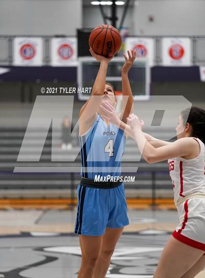 Thumbnail 3 in Mount Notre Dame vs. Crown Point (Sneakers for Santa Shootout) photogallery.