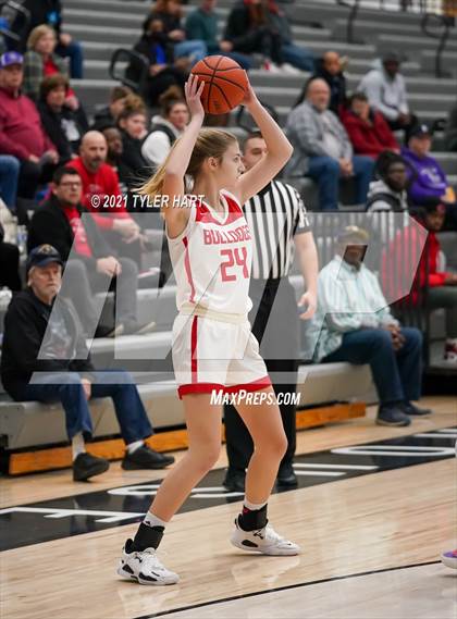 Thumbnail 3 in Mount Notre Dame vs. Crown Point (Sneakers for Santa Shootout) photogallery.