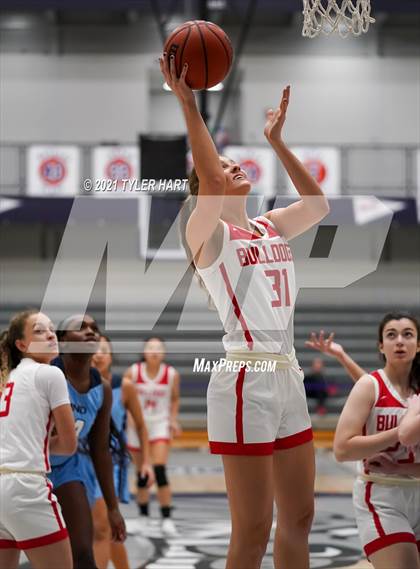 Thumbnail 2 in Mount Notre Dame vs. Crown Point (Sneakers for Santa Shootout) photogallery.