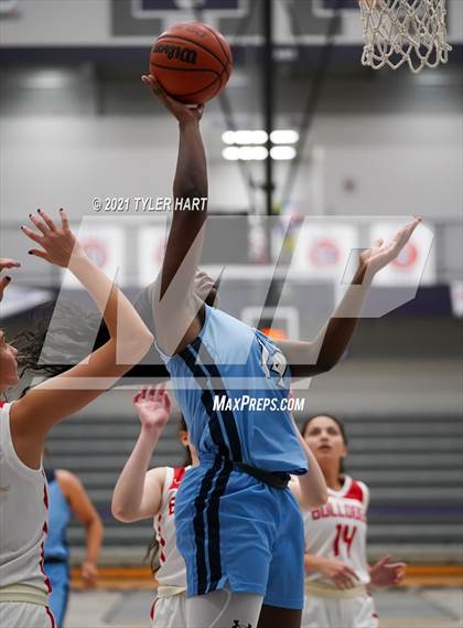 Thumbnail 1 in Mount Notre Dame vs. Crown Point (Sneakers for Santa Shootout) photogallery.