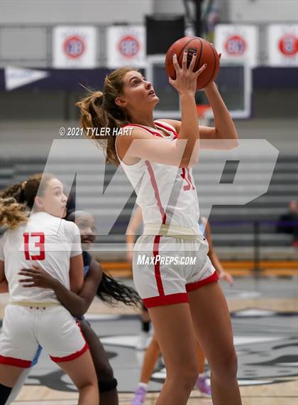 Thumbnail 3 in Mount Notre Dame vs. Crown Point (Sneakers for Santa Shootout) photogallery.