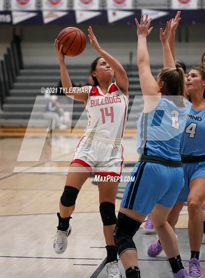 Thumbnail 1 in Mount Notre Dame vs. Crown Point (Sneakers for Santa Shootout) photogallery.