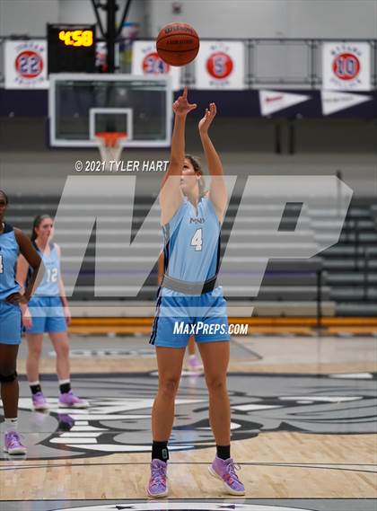 Thumbnail 1 in Mount Notre Dame vs. Crown Point (Sneakers for Santa Shootout) photogallery.