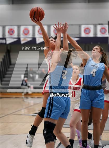 Thumbnail 3 in Mount Notre Dame vs. Crown Point (Sneakers for Santa Shootout) photogallery.