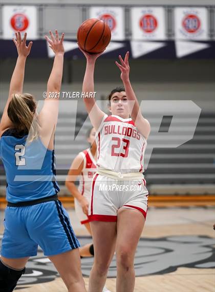 Thumbnail 2 in Mount Notre Dame vs. Crown Point (Sneakers for Santa Shootout) photogallery.