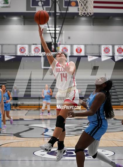 Thumbnail 3 in Mount Notre Dame vs. Crown Point (Sneakers for Santa Shootout) photogallery.