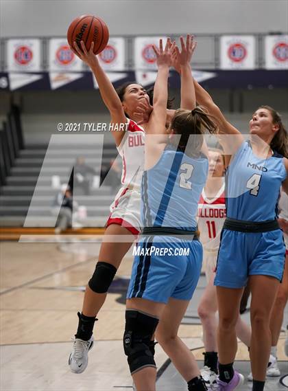 Thumbnail 2 in Mount Notre Dame vs. Crown Point (Sneakers for Santa Shootout) photogallery.